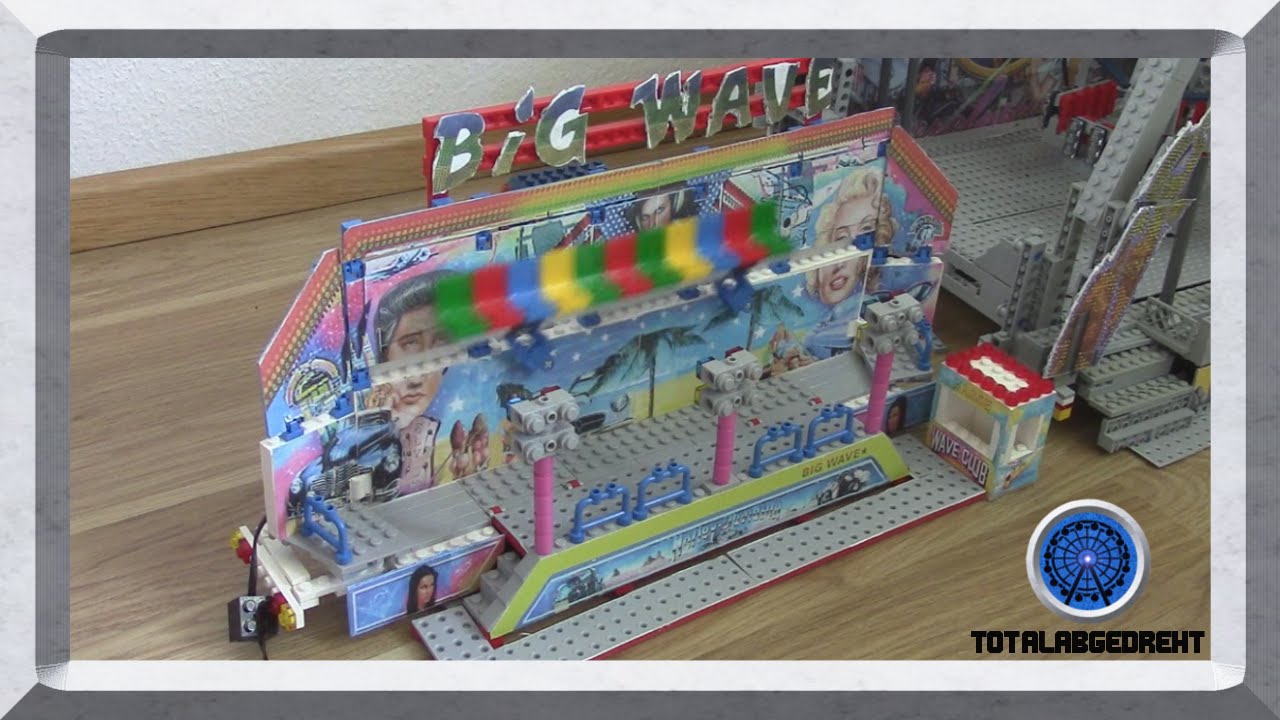 Lego Kirmes Fahrgeschäft Big Wave | TotalabgedrehtLKE