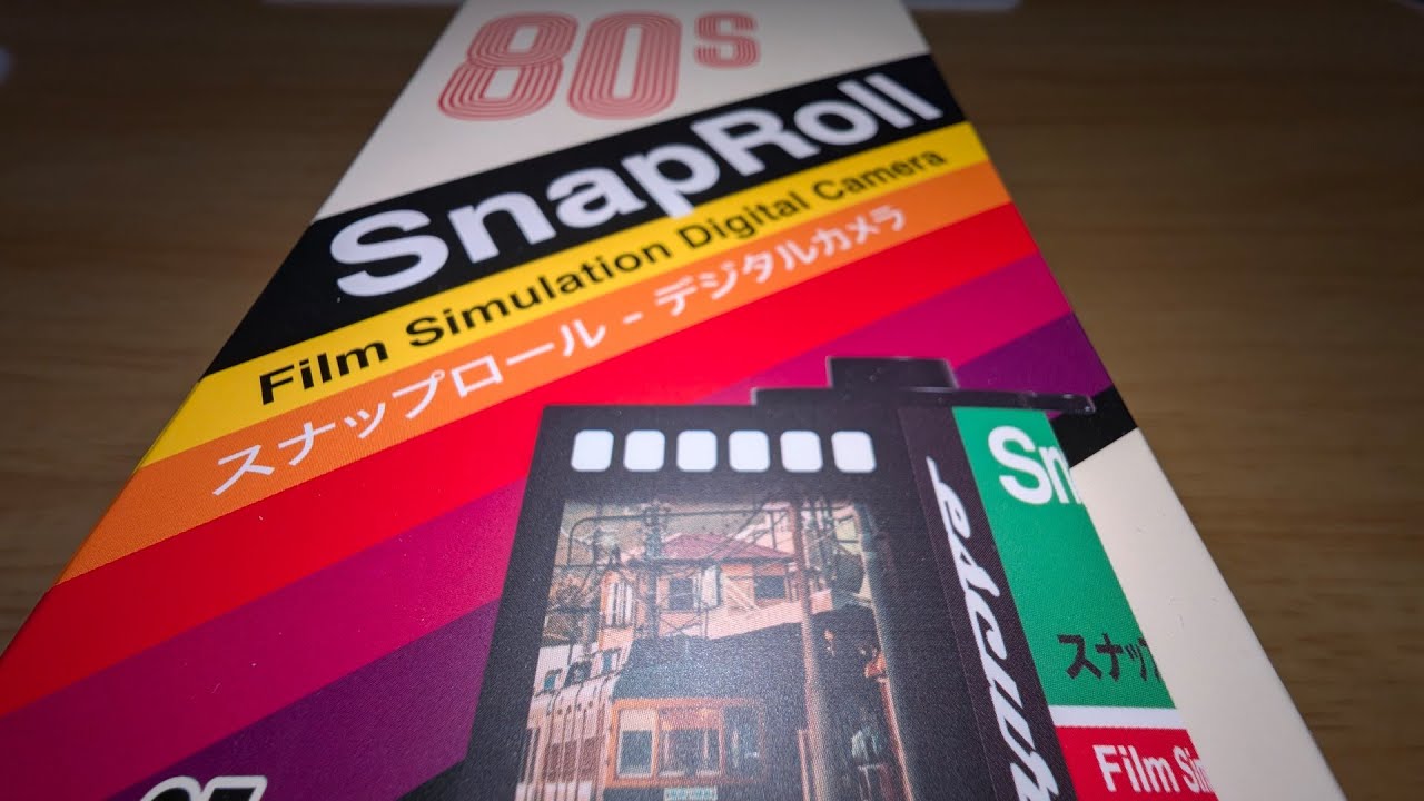 【Pinkoi】SnapRollという名のフィルム(パトローネ)タイプのデジタルカメラ！