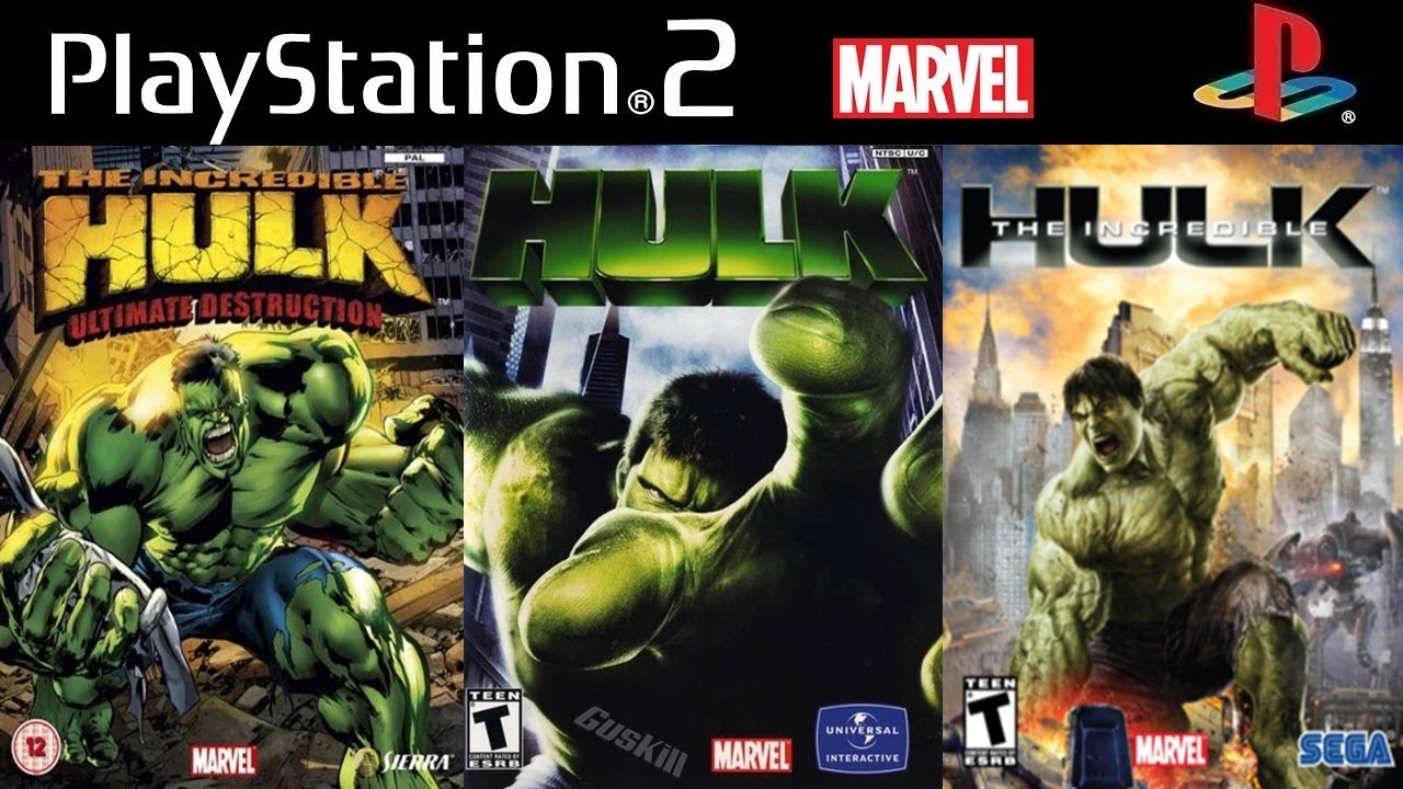 All Hulk Games on PS2