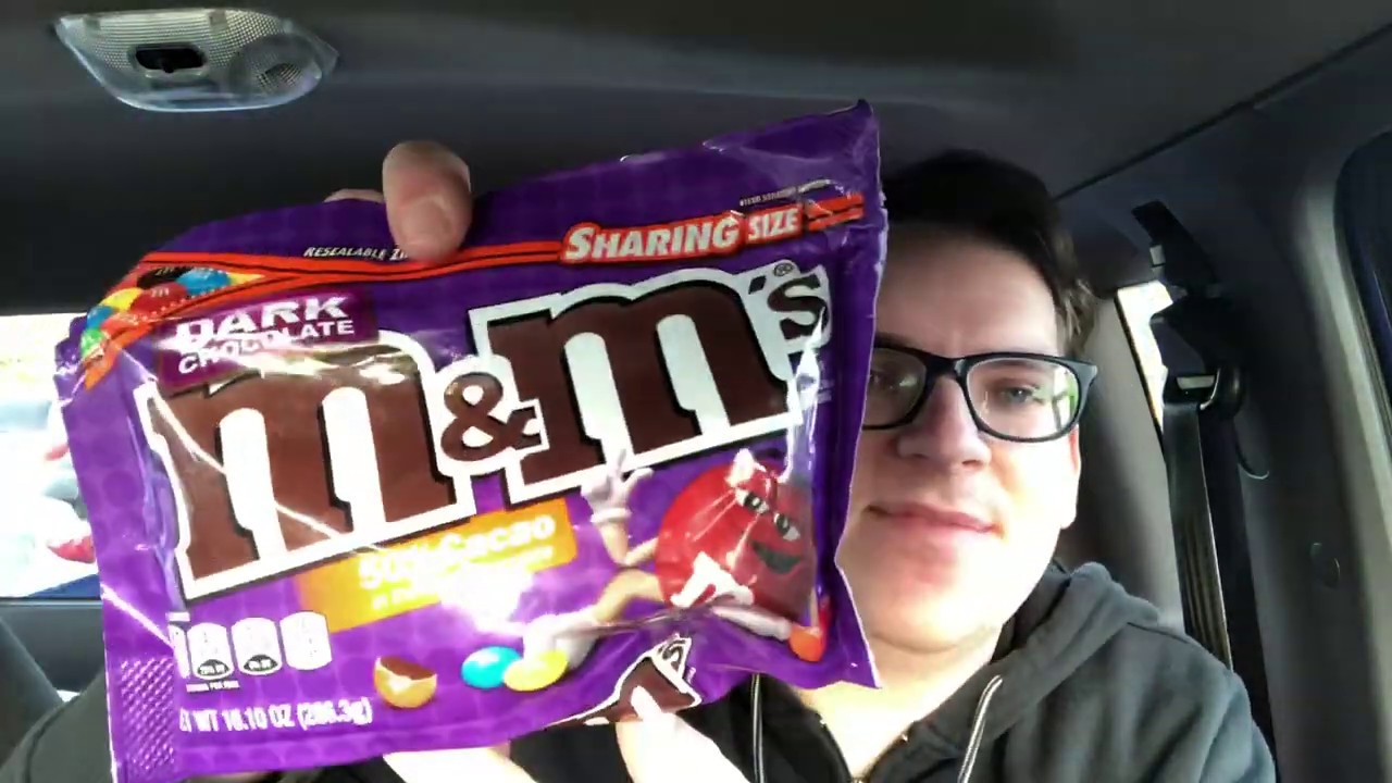 Dark chocolate M&Ms review and test test