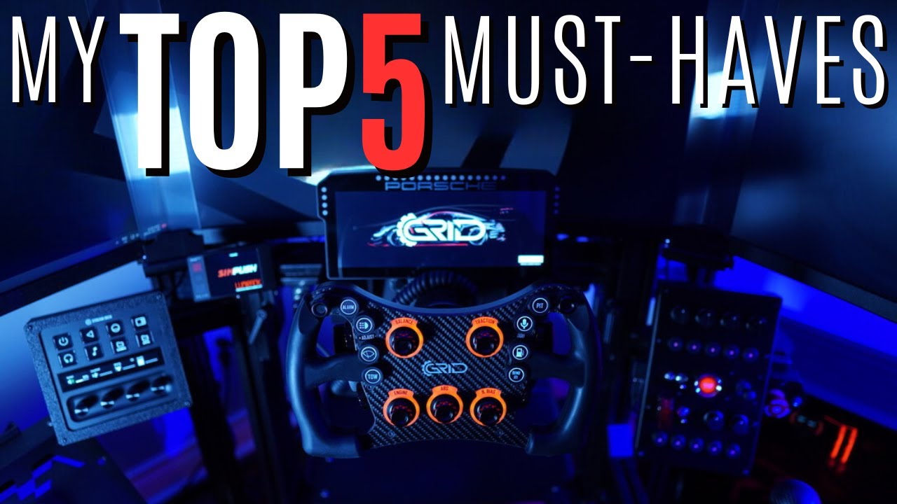 Улучшите свою гоночную экипировку Sim Racing: 5 моих самых необходимых снаряжения и аксессуаров