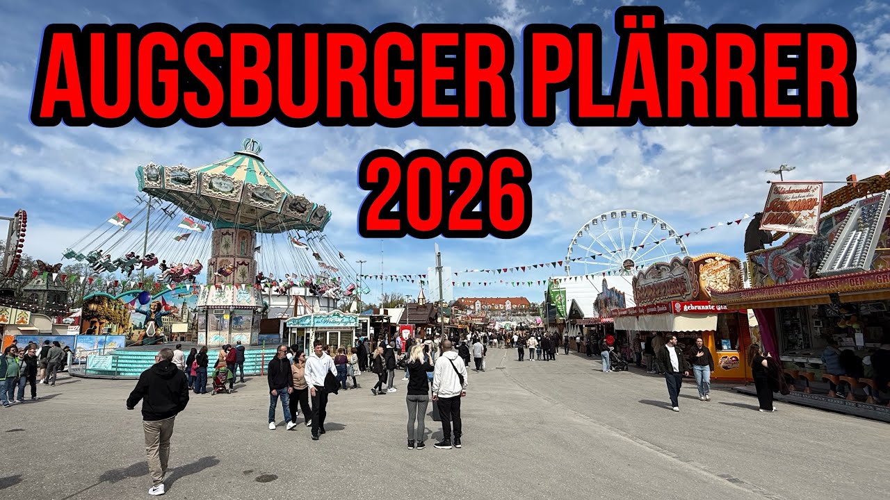 Augsburger Pl&auml;rrer 2026 ( Alle Fahrgesch&auml;fte und Attraktionen )