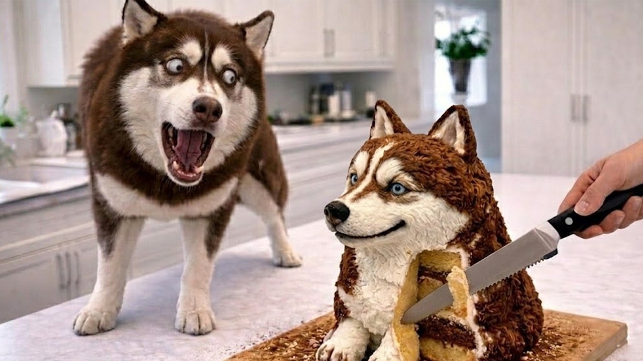 Pets React to Cutting Cake! 😱 Funniest Dog & Cat Moments 2026