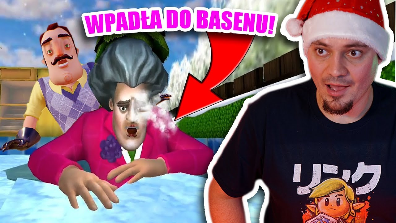 🥶 SIOSTRA OD SĄSIADA WPADŁA DO ZAMARZNIĘTEGO BASENU! 🥶