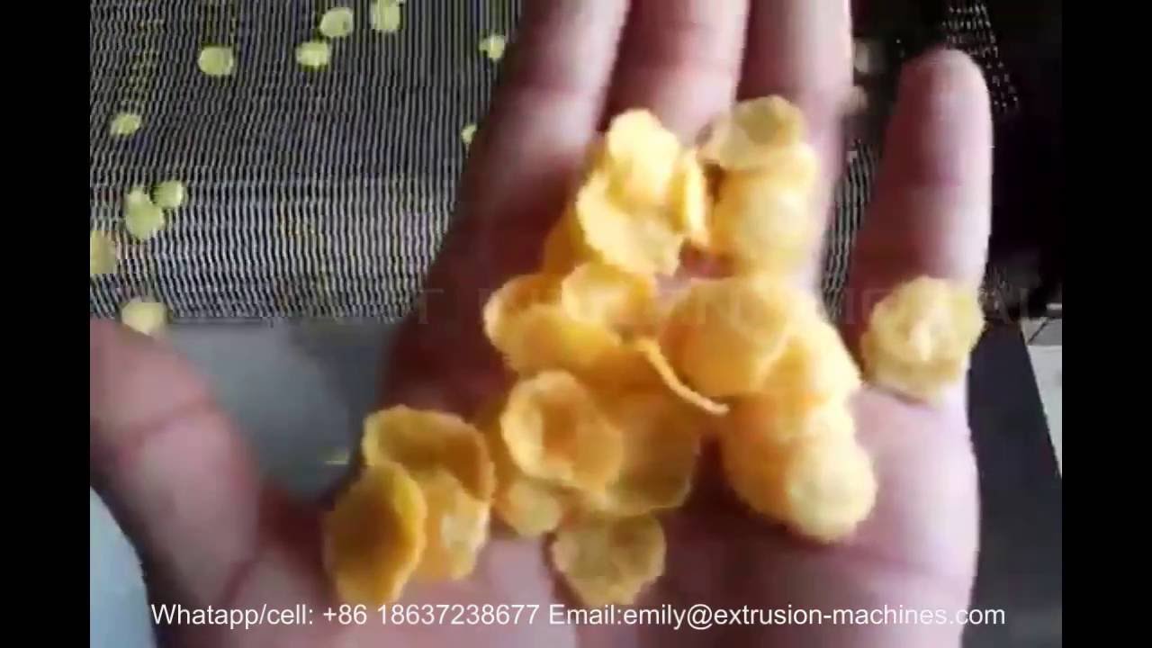 Corn Flakes Machinery | Corn Flakes Processing Line