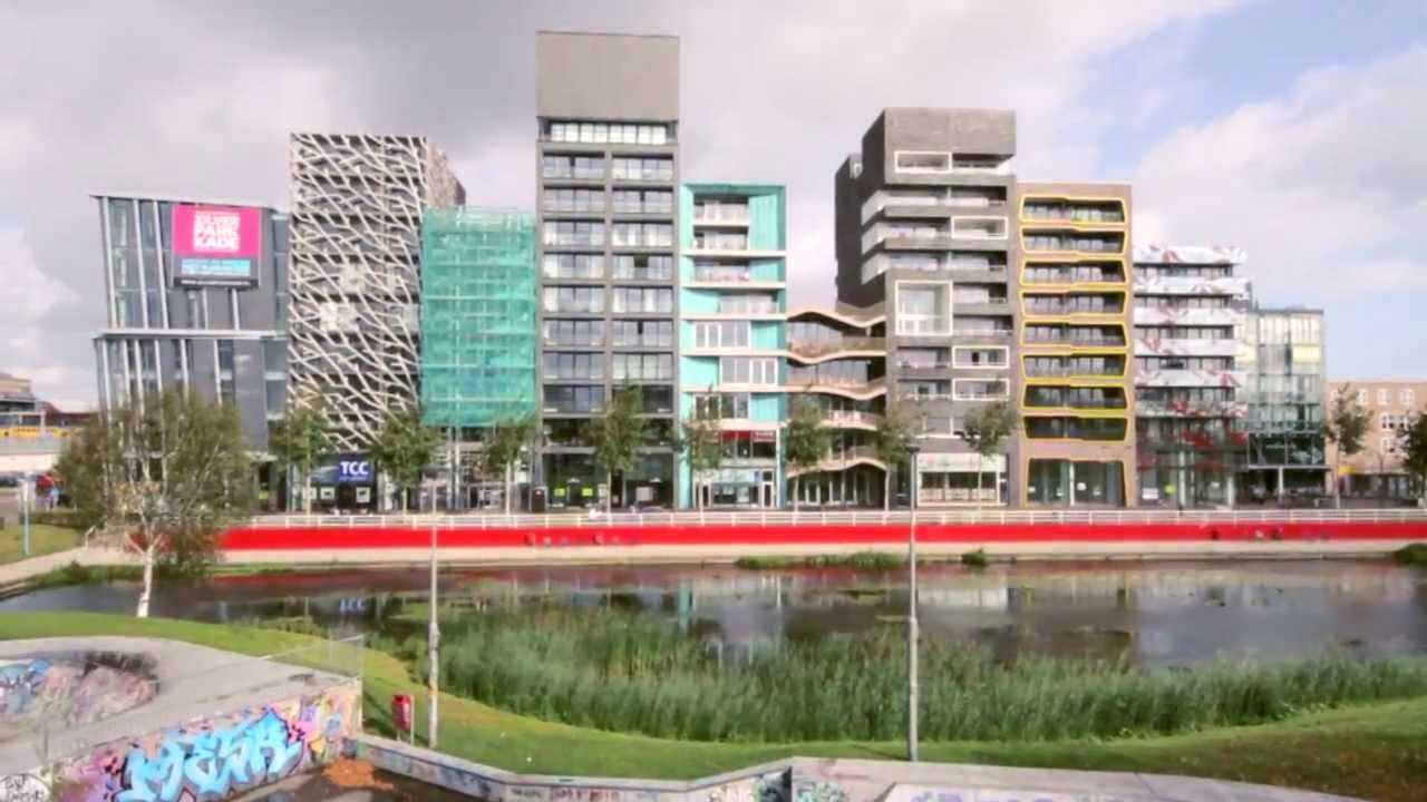 Impressie van stadshart Lelystad