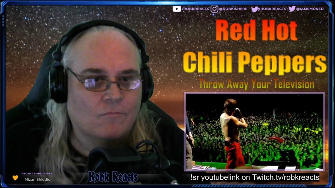 Red Hot Chili Peppers - Reaction - Throw Away Your Television - Slane Castle