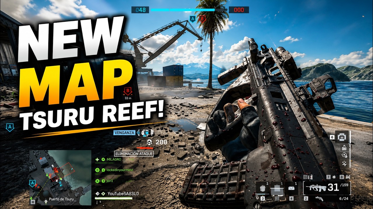 THIS is How You Play TSURU REEF! 🔥 - Battlefield 6