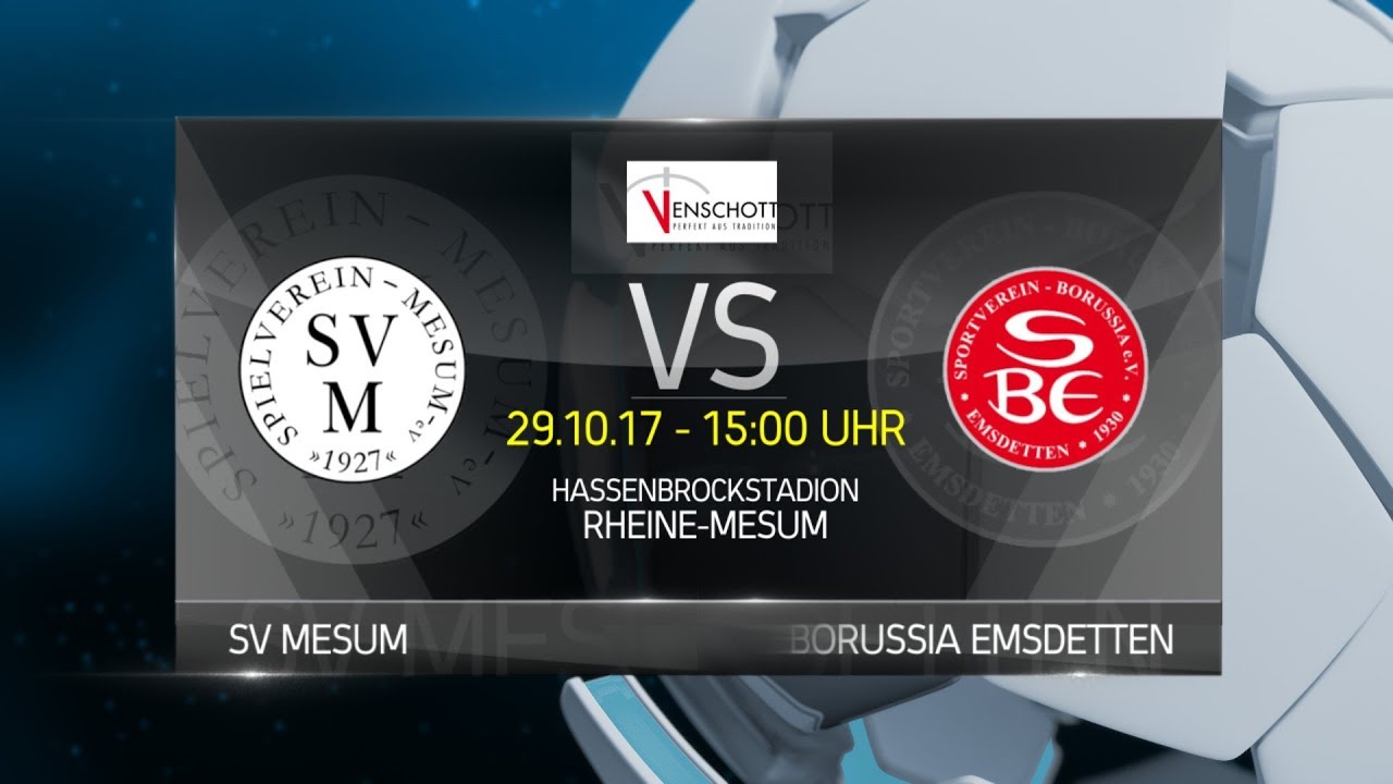 HEIMSPIEL - Spiel der Woche #12 / Mesum - Bor. Emsdetten