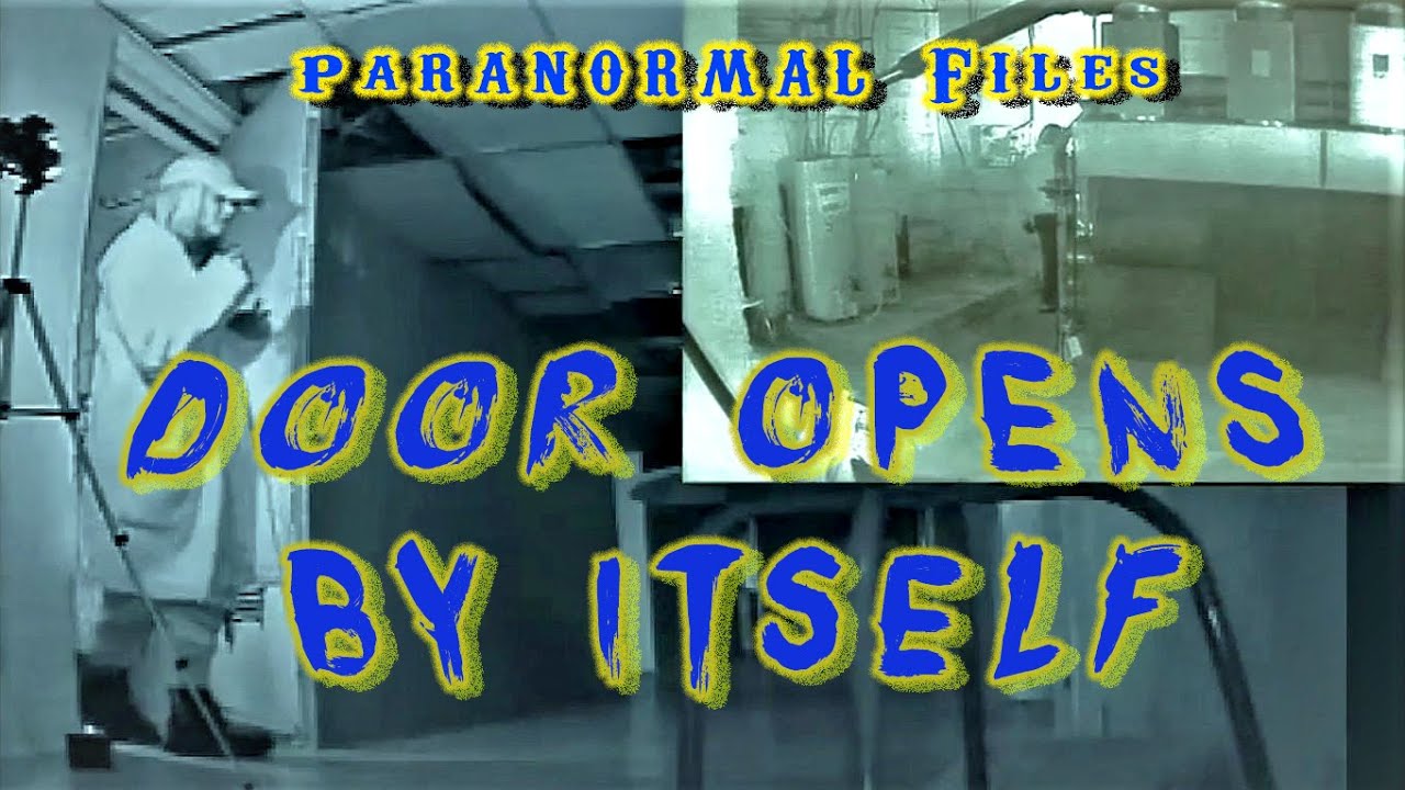 Boiler Room Door Opens By Itself Investigating With Paranormal Files and Twin Paranormal
