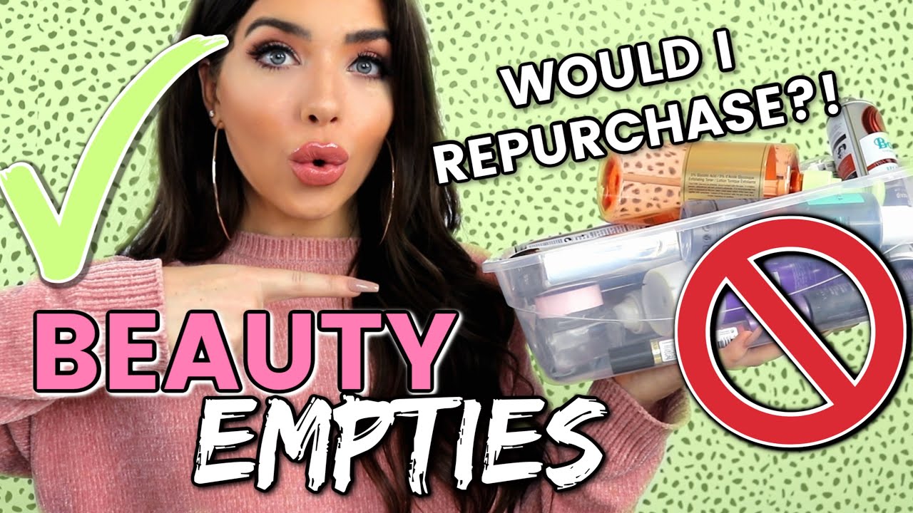 BEAUTY EMPTIES | Products I've Used Up | Makeup & Beauty Empties 2020