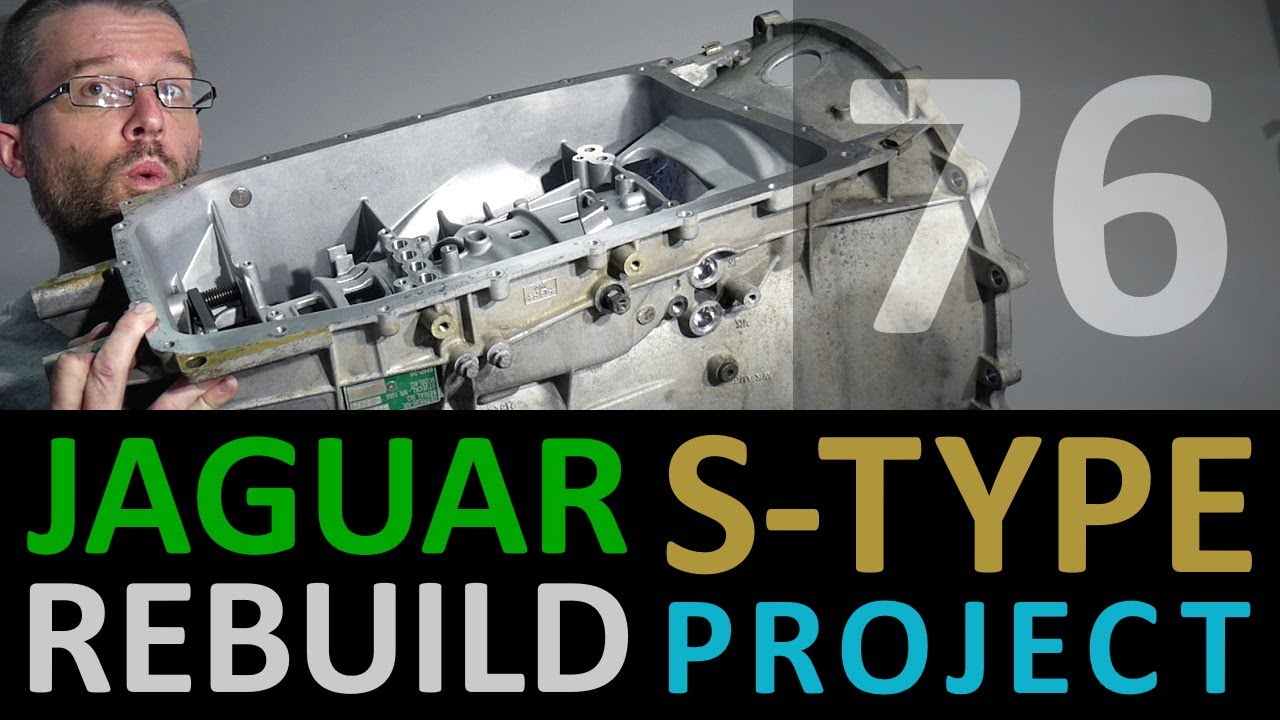 Jaguar S-Type Restoration [76] ZF 6HP26 Transmission CLEAN-UP (1) Degreasing [2021-05-09]
