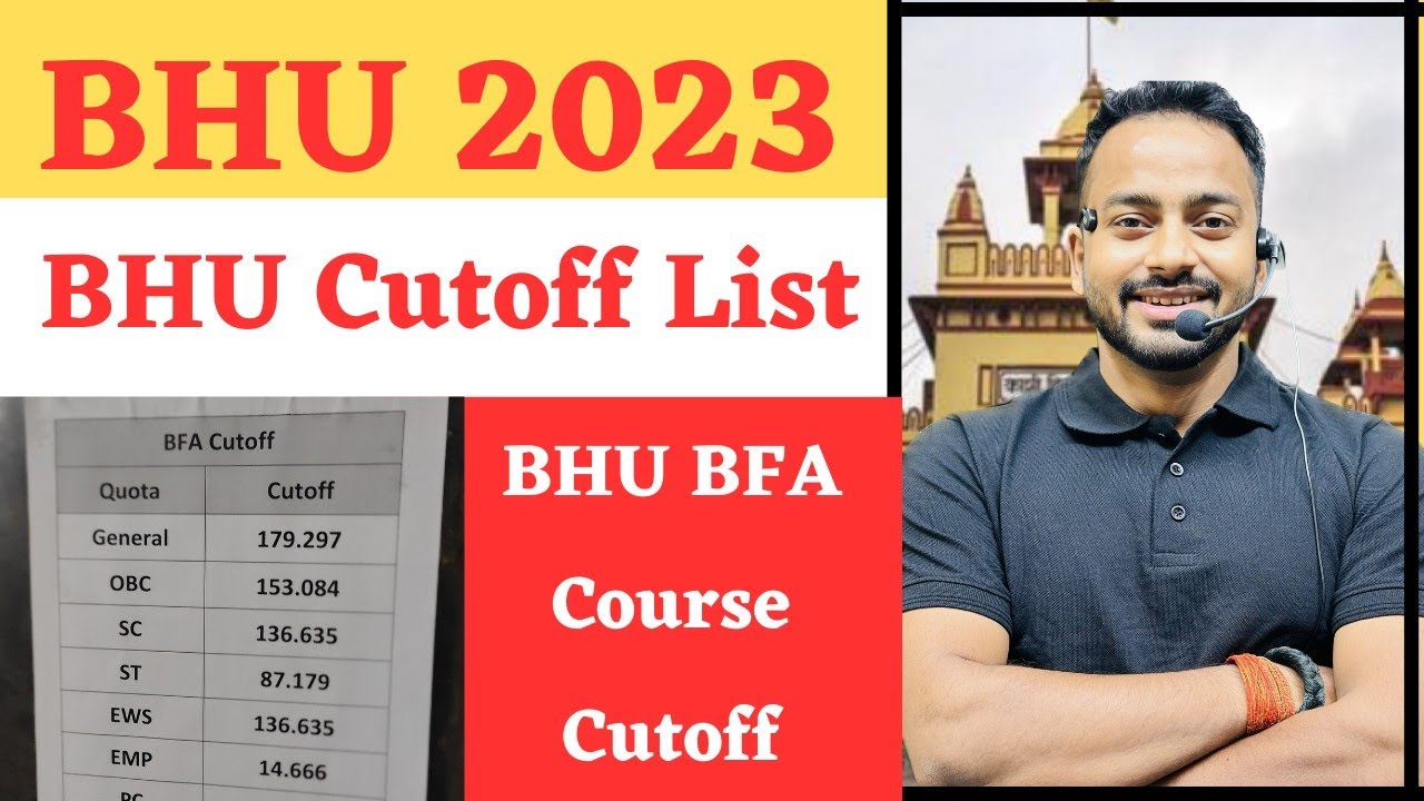 BHU New Cutoff Official List||BHU BFA Course Cutoff List||Beauty of Banaras