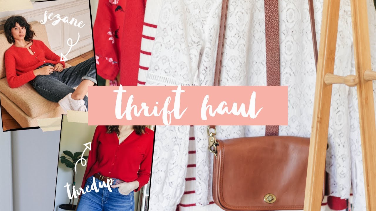 Thrifting Sezane Dupes: thredUP Haul