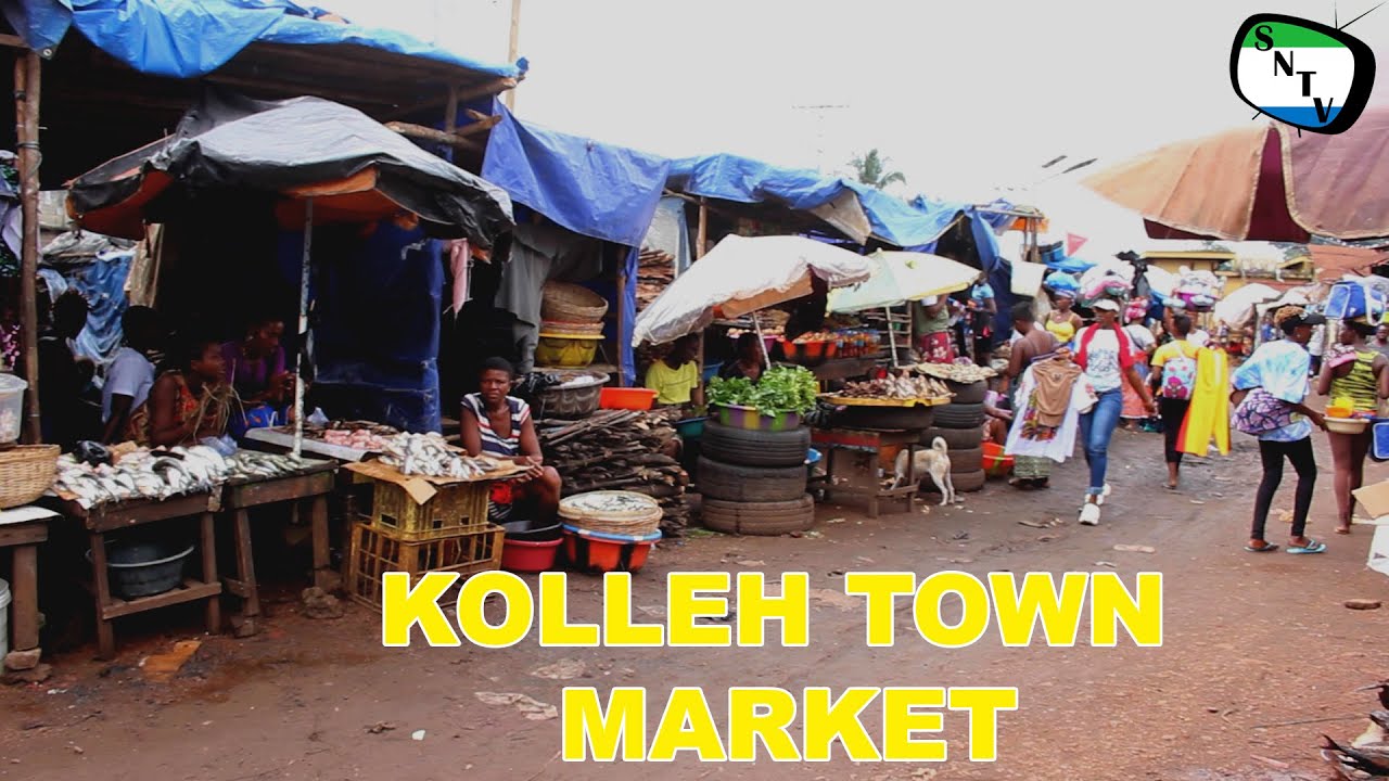 Talk To The Camera - Kolleh Town Market, Freetown - Sierra Leone.