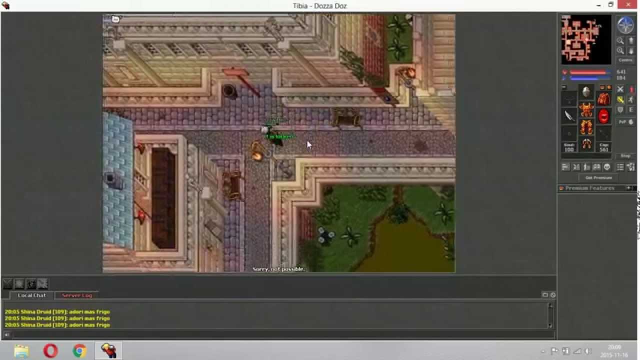 Tibia#Exp Jak dojść na Shadowthorn Venore