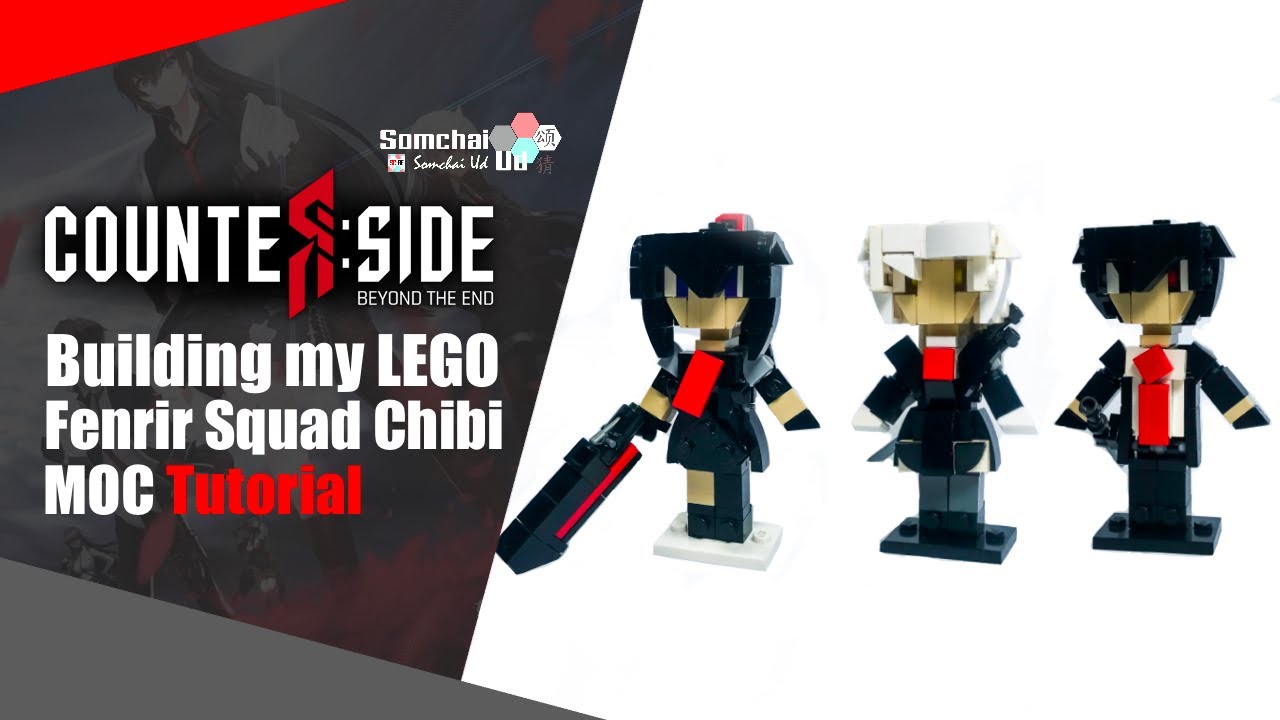 LEGO Counter:Side Fenrir Squad Chibi Character | Somchai Ud