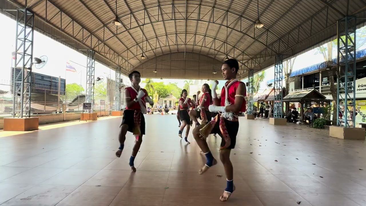 คีตะมวยไทย มัธยม โรงเรียนบ้านหนองยาง ศิลปหัตถกรรมครั้งที่ 73