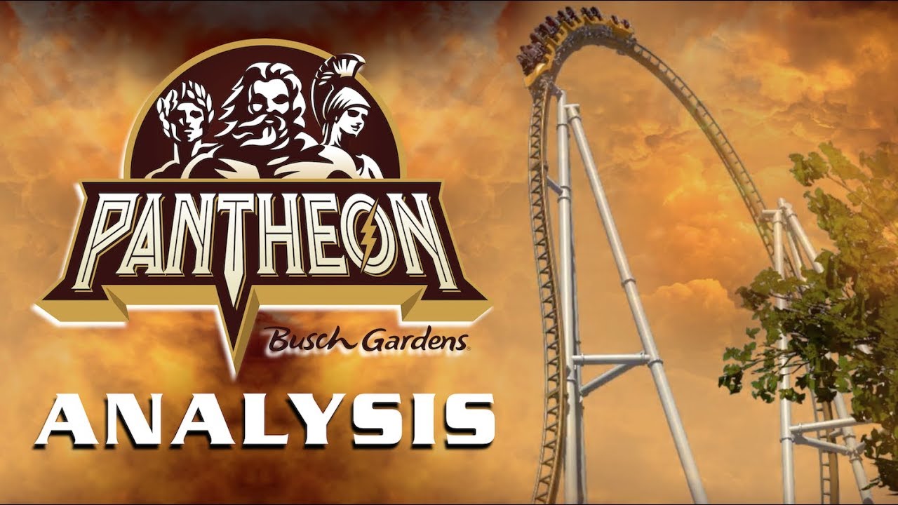 Pantheon Analysis New for 2022 Busch Gardens Williamsburg Roller Coaster