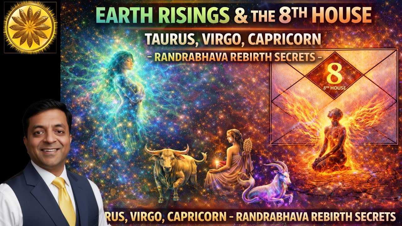 Earth Risings & the 8th House | Taurus, Virgo, Capricorn – Randrabhava Rebirth Secrets
