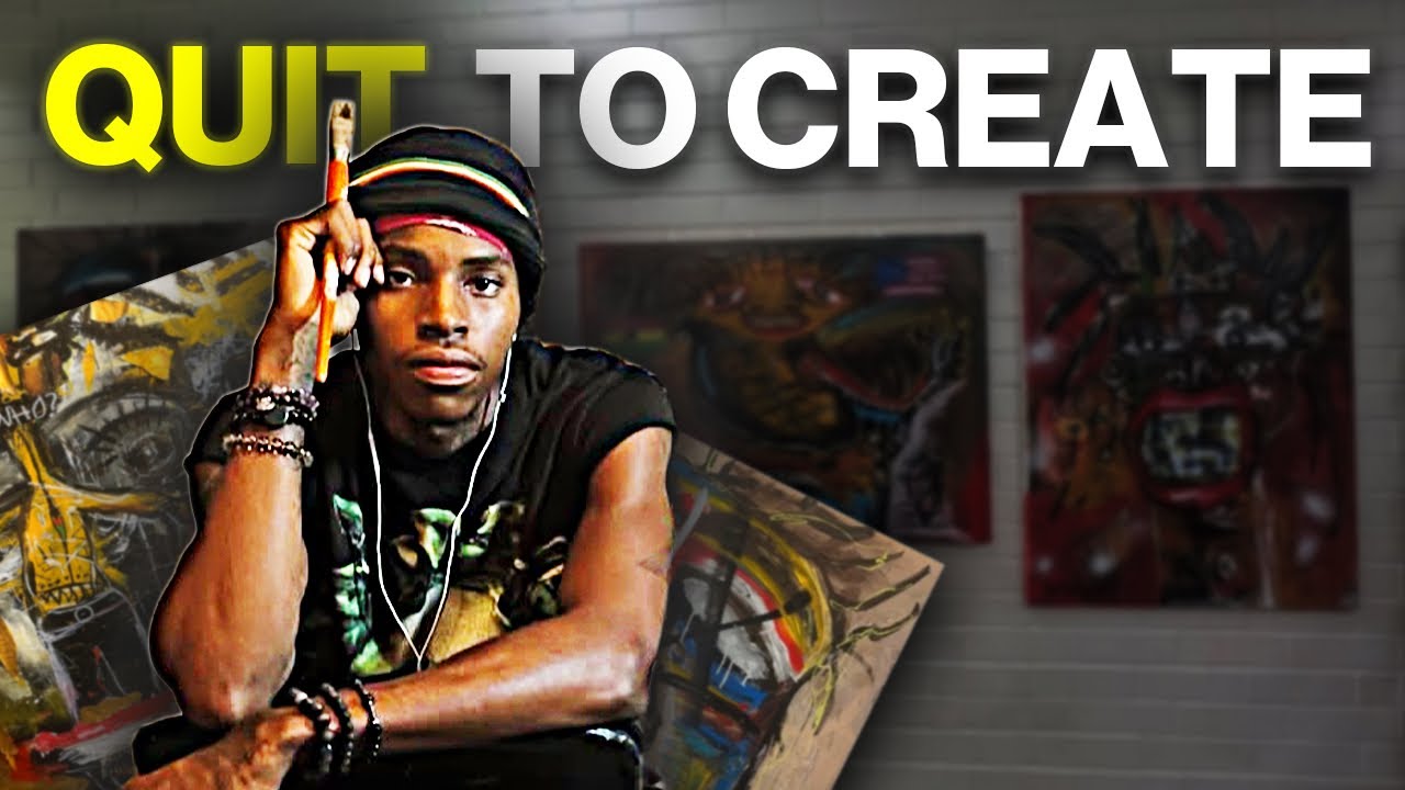 I Quit My Job to Become a Full-Time Artist | Studio Tour + My Vision