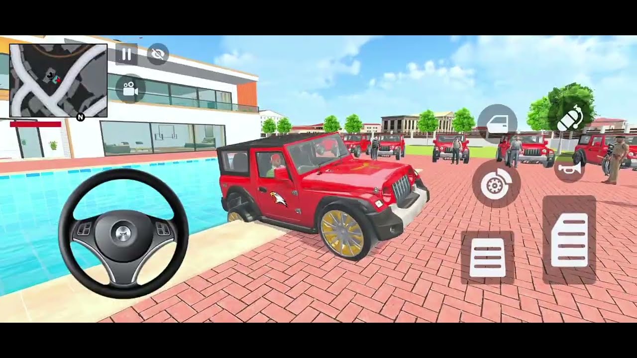 Modified Mafiya Car 🚨Gangster Life in Indian Streets | Open World Game game for android ❤️