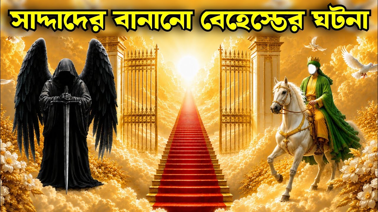 বাদশা শাদ্দাদের জীবনী | ৩০০ বছর সময় ধরে বেহেস্ত নির্মাণ করেছে বাদশাহ সাদ্দাত | Islamic Story