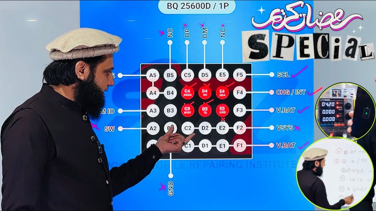 Ramadan special video || All line ok v.bat 3.6v Receive but fake charging || full details video ✍️