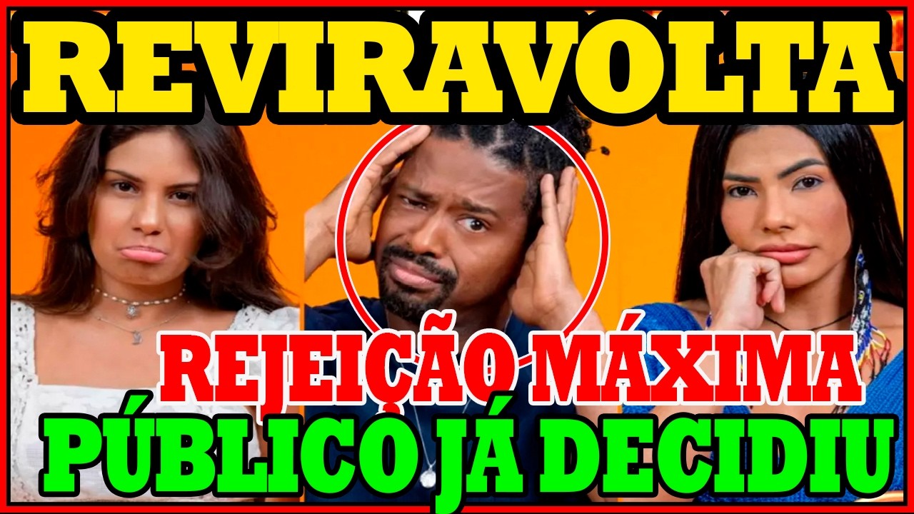 BBB 2026:REVIRAVOLTA! ENQUETE ATUALIZADA aponta QUEM VAI  SAIR DO BBB26 Leandro,Marciele ou Gabriela