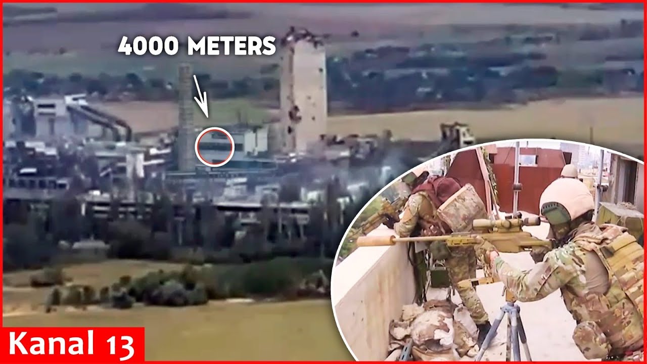 Record shots: Ukrainian  sniper with Aligator rifle eliminated two occupiers at distance of 4 km