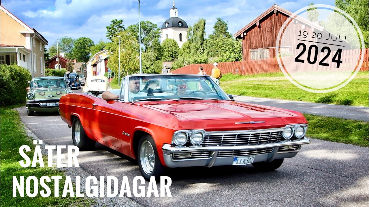 Nostalgidagar SÄTER 19 20 JULI 2024