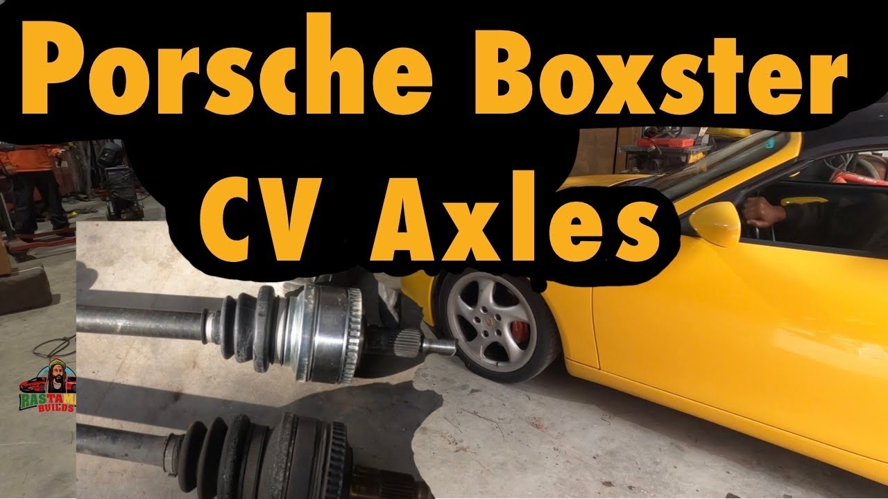 Оси. Пришло время установить ось для Porsche Boxster на левом заднем колесе.