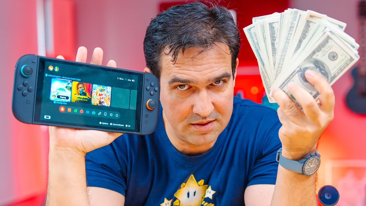 De ce naiba SE SCUMPESC JOCURILE?! Și NOUL SWITCH 2 este AICI!