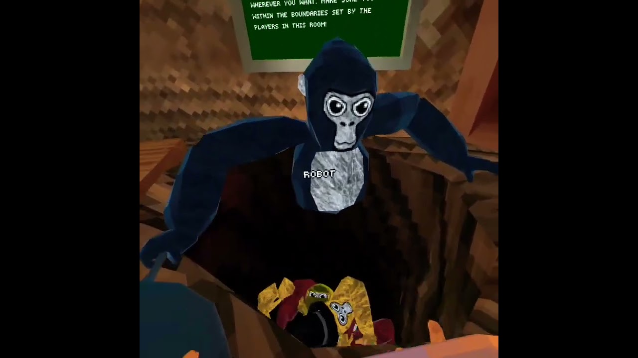 How to make golden Freddy.#gorillatag #monke #gorillatagfun #vr #fnaf #gtag #oculusquest