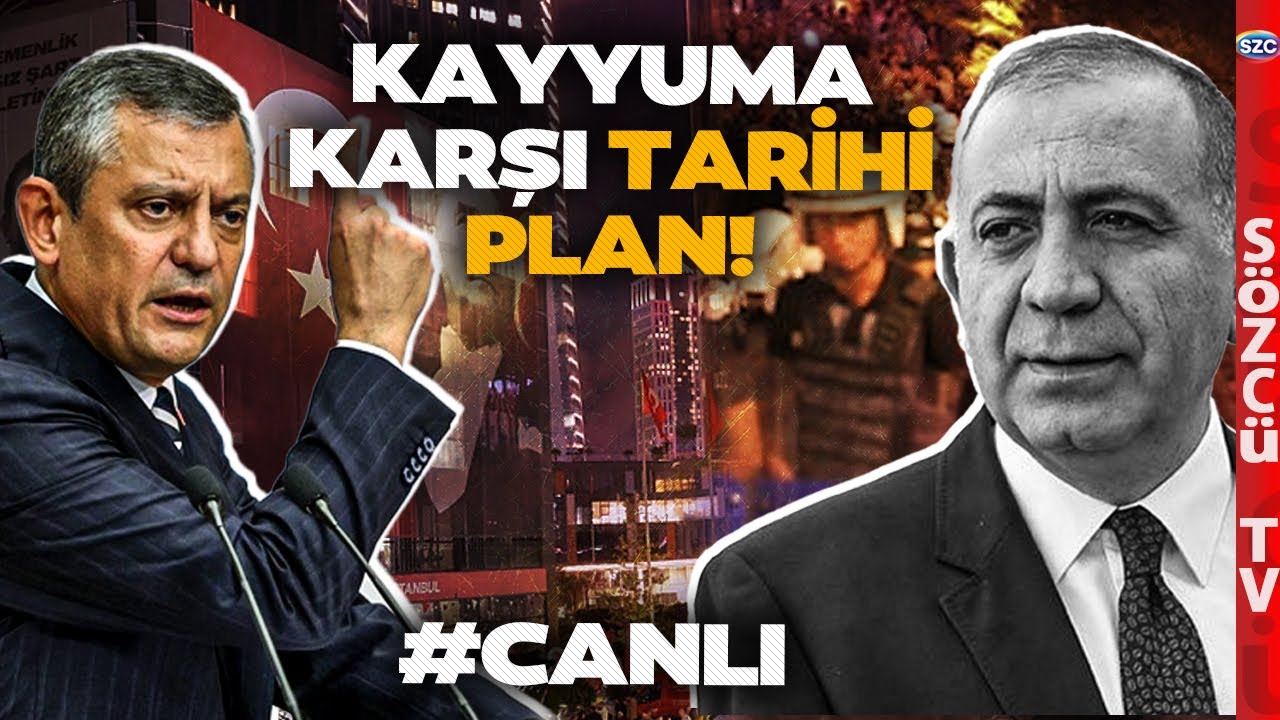 CHP ve &Ouml;zg&uuml;r &Ouml;zel Kayyuma Karşı Tarihi Plan İ&ccedil;in D&uuml;ğmeye Bastı! İstanbul Atağı! G&uuml;rsel Tekin'e Şok