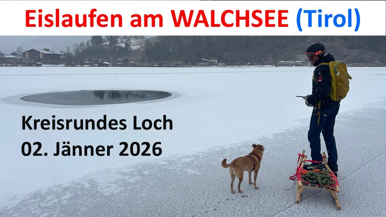 DAS LOCH IM WALCHSEE!