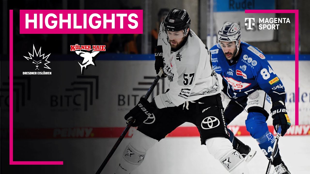 Dresdner Eislöwen - Kölner Haie | PENNY DEL | MAGENTA SPORT