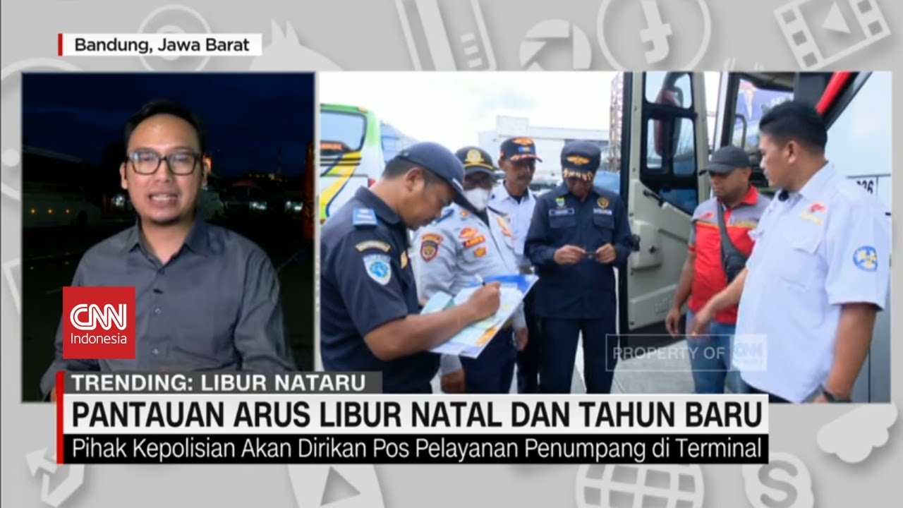 Pantauan Arus Libur Natal dan Tahun Baru