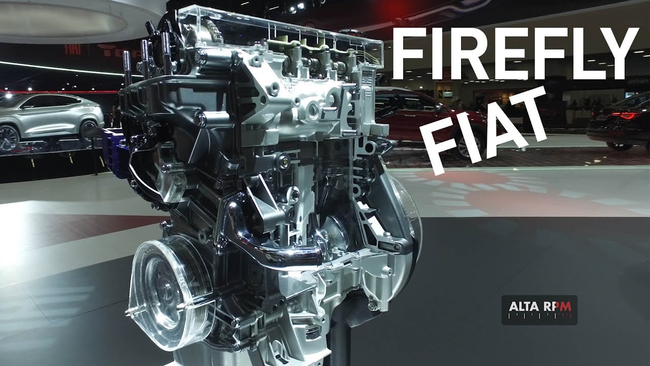 Motor Firefly da FIAT em corte - Como Funciona 