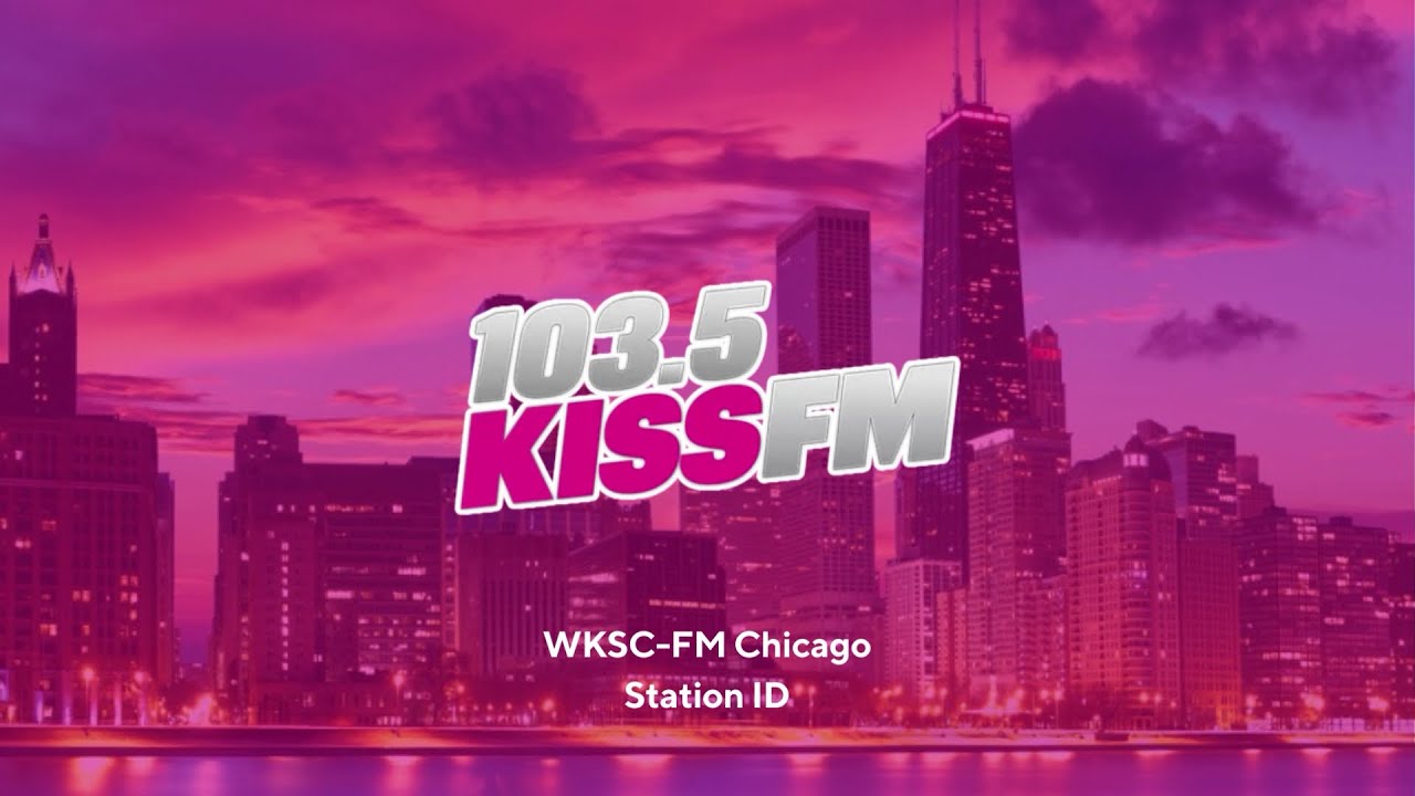 WKSC-FM 103.5: 103.5 KISS FM - Chicago, IL - Station ID - 9/02/2024