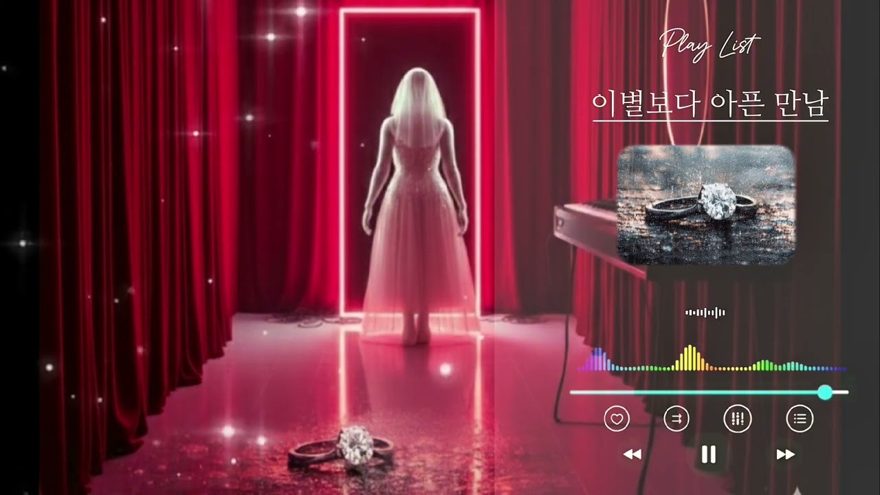 [락발라드|Suno AI] 🔅차라리 만나지 말걸 그랬어.. 네 손의 다른 반지🔅 🎼이별보다 아픈 만남