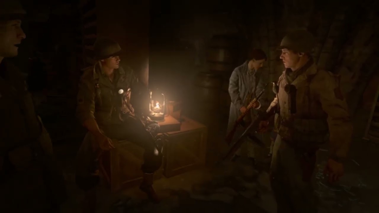 Прохождение Call of Duty World War 2 на ПК #7 Захват гостинницы и вывод пленных из гостинницы !