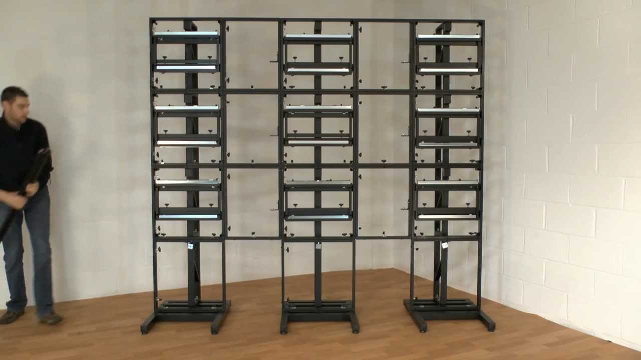 B-Tech BT8350 - Freestanding Video Wall Mount - Installation Video