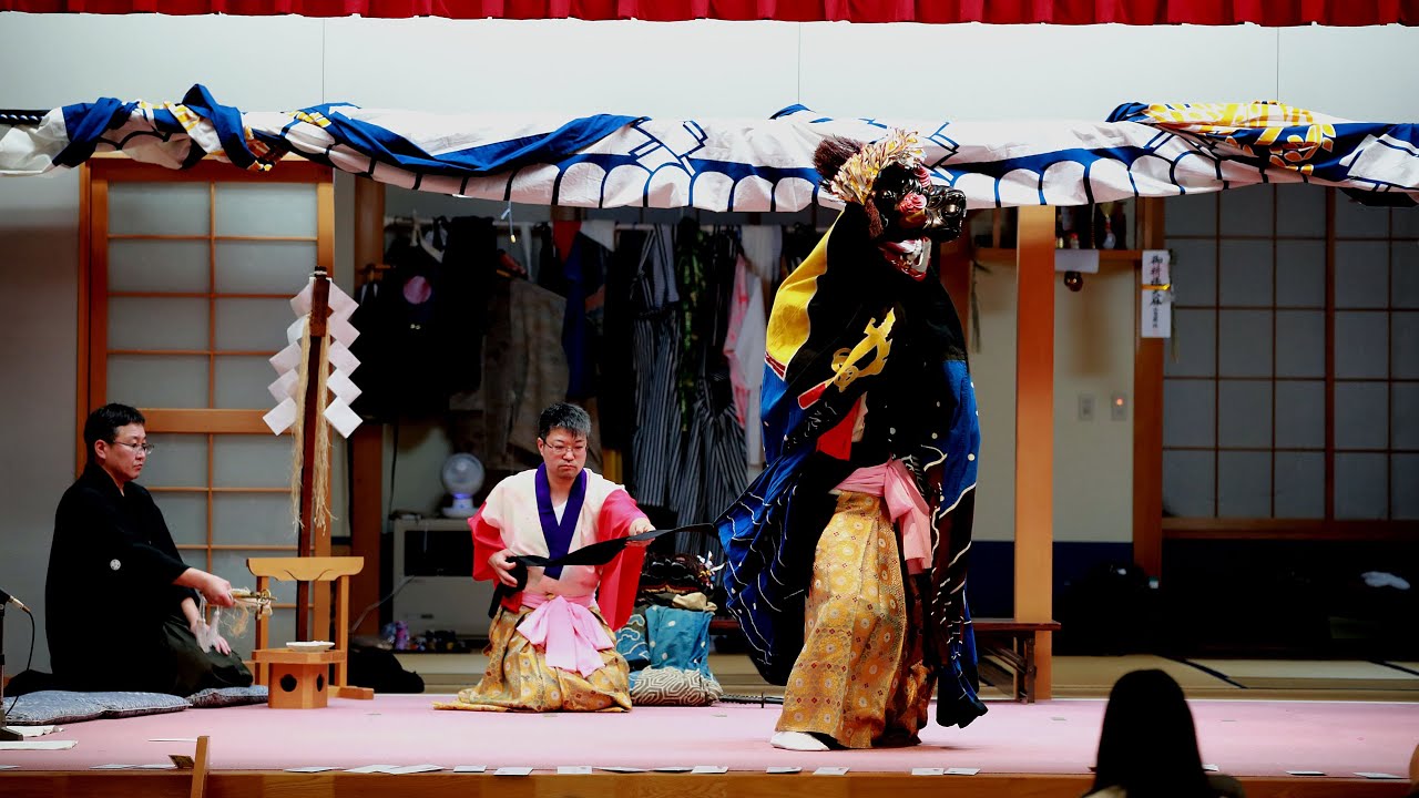 令和7年　砂子又郷友会　能舞披露