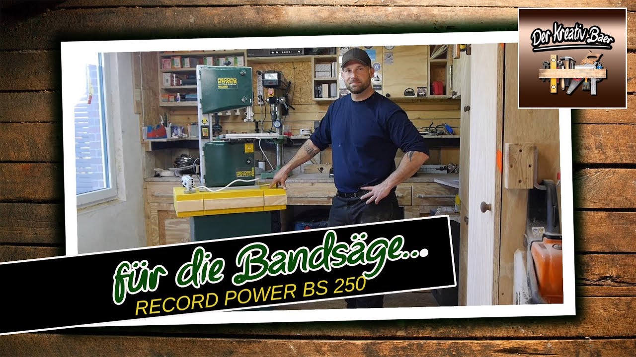 Bandsägen  Unterschrank | Selber bauen | RECORD POWER BS 250