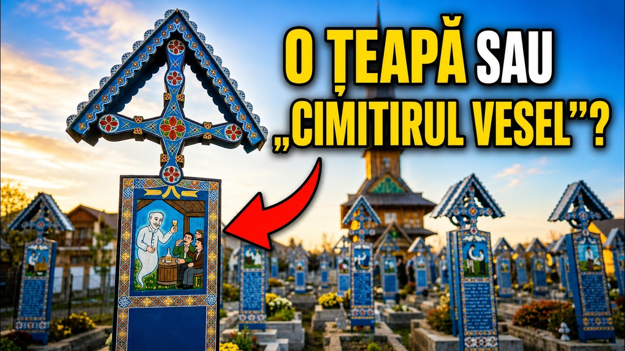 De ce toată lumea vizitează Cimitirul Vesel din Săpânța?