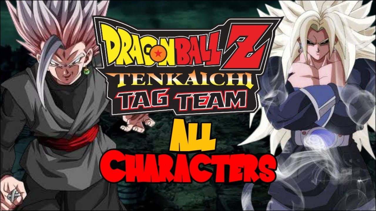 TODOS los personajes del MOD CON TRANSFORMACIONES DE TODAS LAS SAGAS DBZ TTT MOD PSP ISO For Android