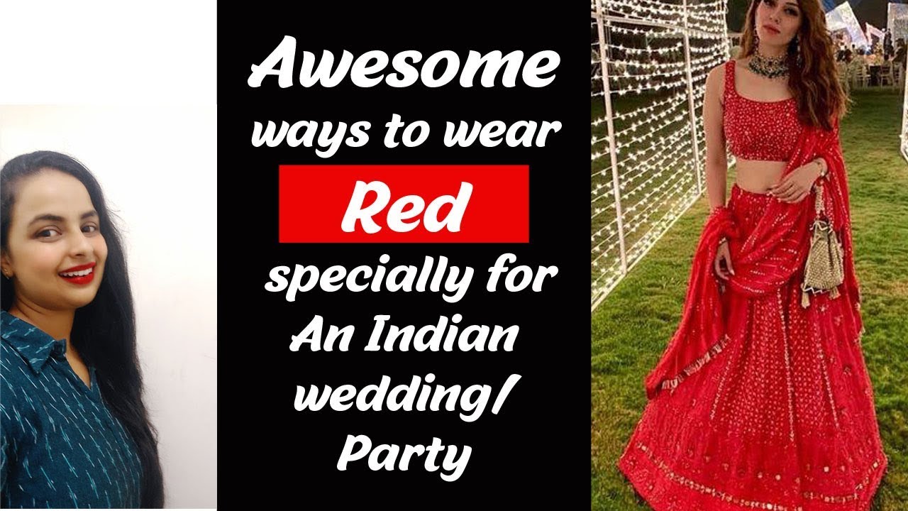Too much Red is Bridal and too less is not satisfying enough| Know the right ways to wear Red