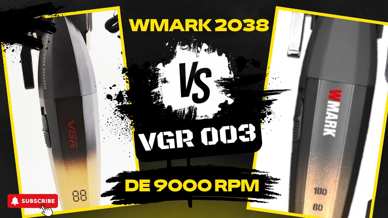 🌟 ¿Cuál es mejor? 🤔 Wmark 2038 o VGR 003 🚀 COMPARATIVA COMPLETA antes de comprar 📊🌟#templobarber