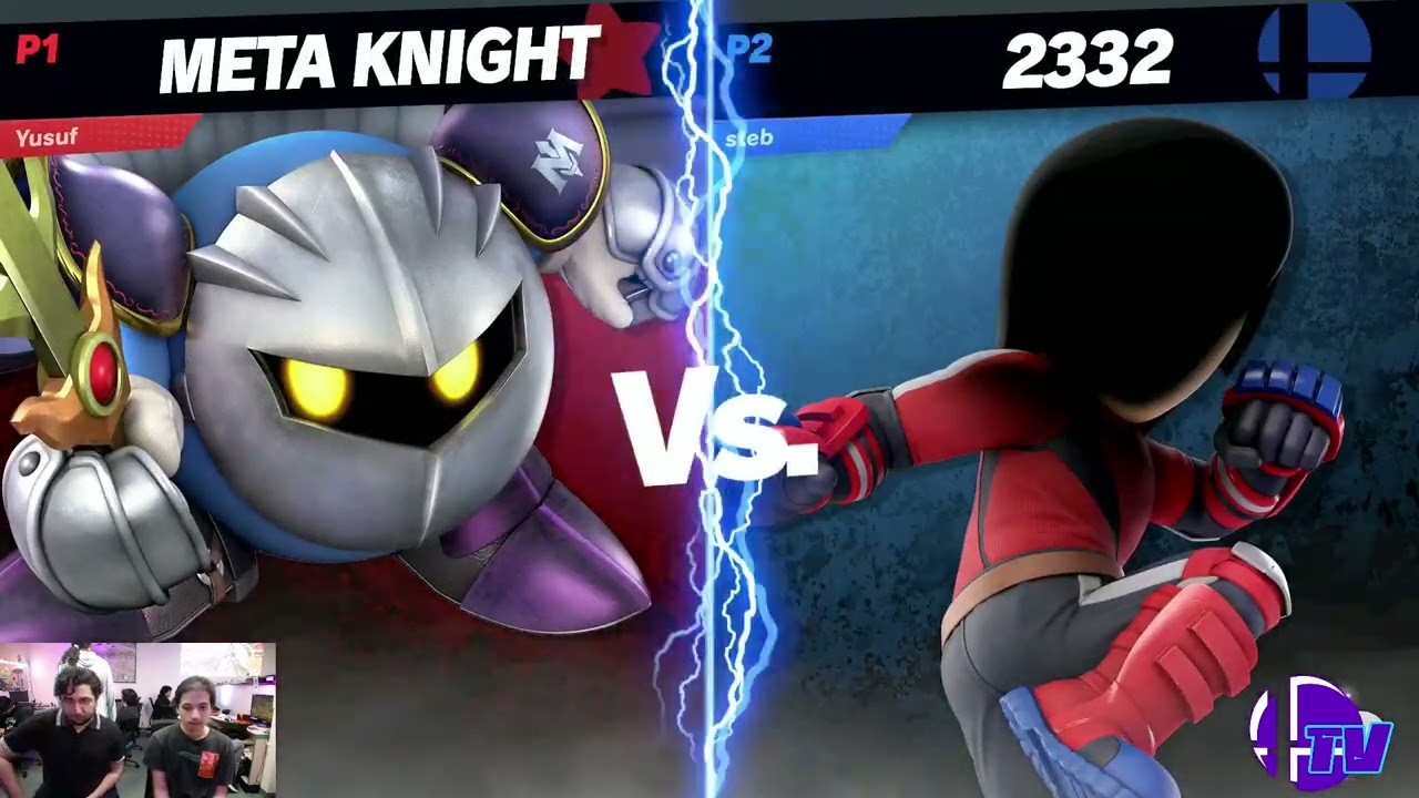 Shark Tank # 182 Losers Round 4 - Yusuf  (Meta Knight) Vs. Flaming Hot Vegitos (Mii Brawler)